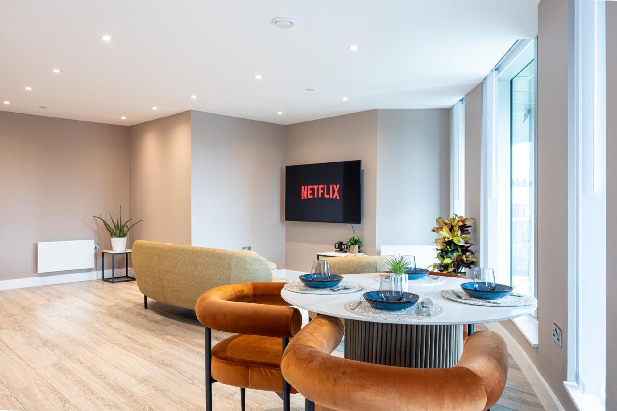 City Centre Luxury Apartment In Deansgate Manchester Dış mekan fotoğraf